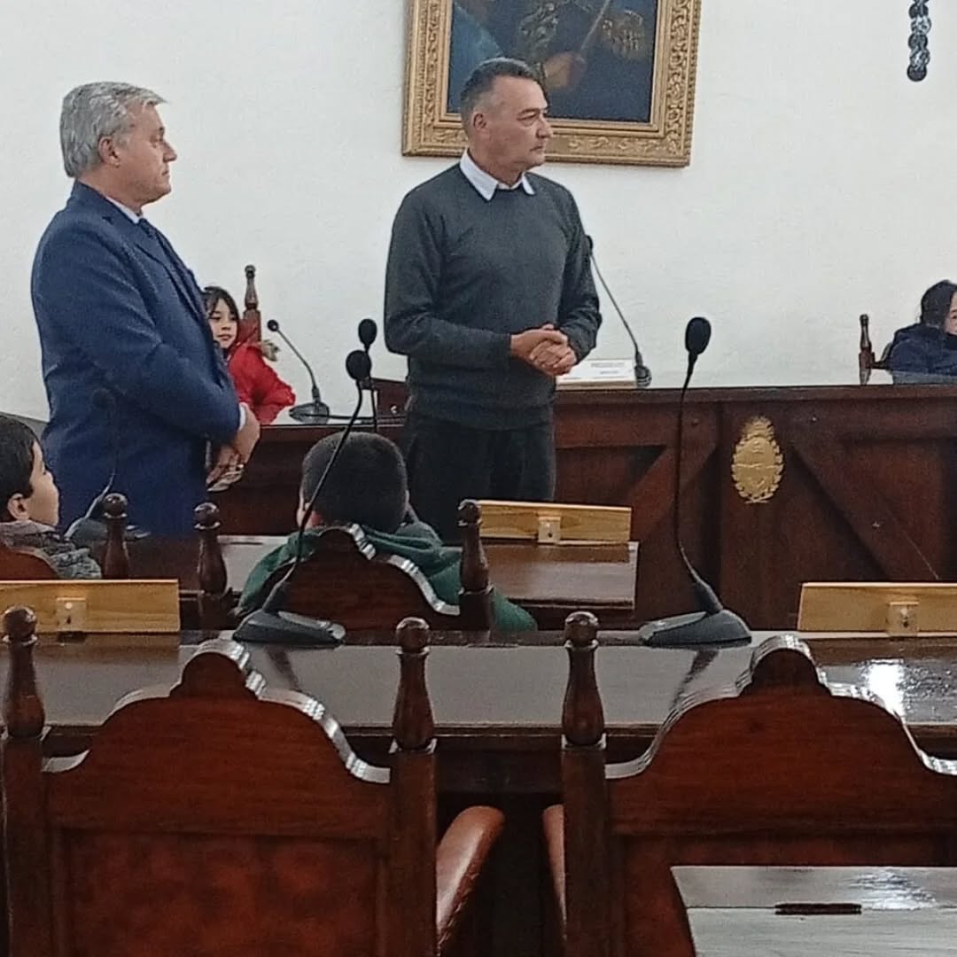 Hoy recibimos en el Honorable Concejo Deliberante de San Martin