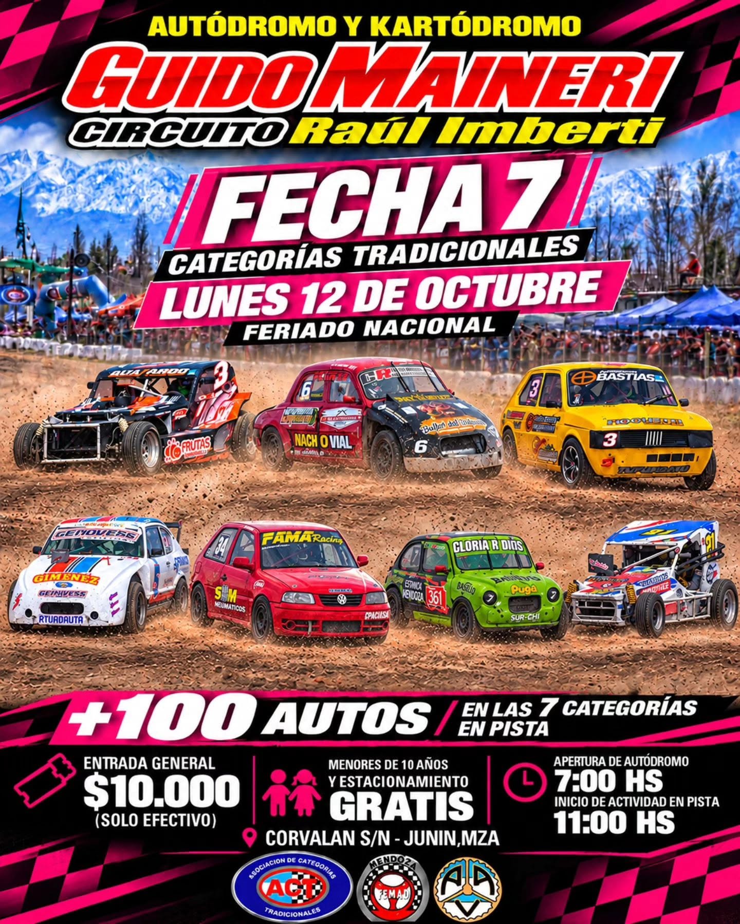 EL FERIADO SE VIVE A PURO AUTOMOVILISMO EN JUNÍN!