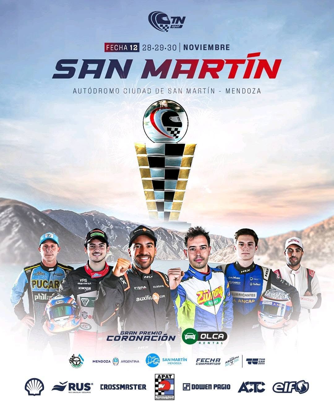 San Martín palpita el gran premio coronación del #TNenMendoza
